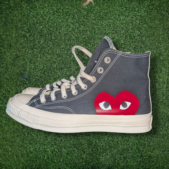 Converse CT All Star 70 Hi COMME DES GARCONS Sneakers - Black | Sz 9 Womens - Picture 1 of 8